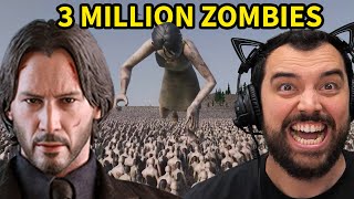 40 Keanu’s vs 3 MILLION zombies?? (Ultimate Epic Battle Simulator 2)