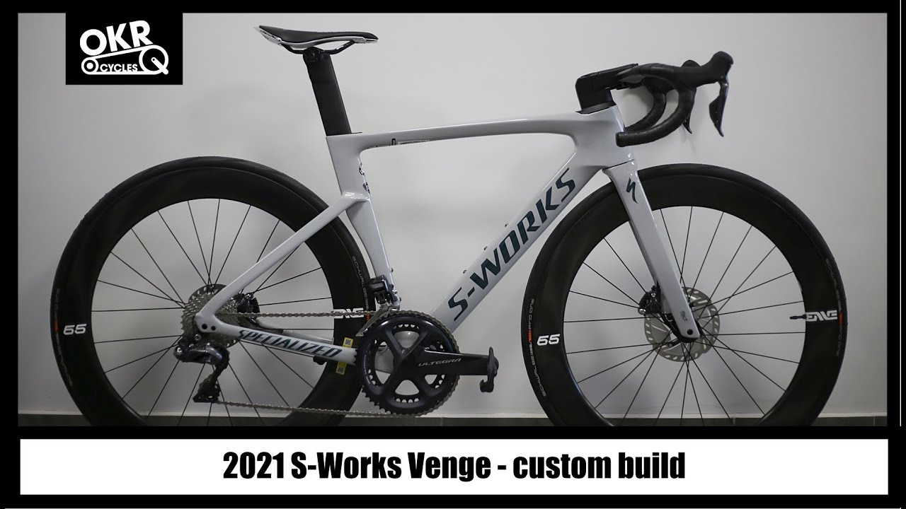 S-Works Venge (2021) custom build w. Ultegra Di2 and Enve 65 