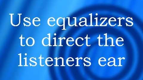Professional Equalizer Mixing Techniques Simplified Part 7