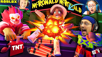 ROBLOX RONALD Chapter 5! The MALL with FRIENDS!  Lex = Oof (FGTeeV Escape)