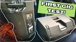 Gl12 - First Gig With The New Floor Monitors Ev Zlx 12P G2 Used G1 Part 2