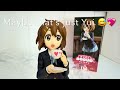 Unboxing Yui Hirasawa popup parade L figure from K-On! 