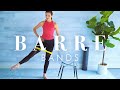 Full Body Barre Workout with Mini Loop Resistance Band // Shape, Tone & Stretch