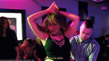 Salsa dancing featuring "Matt & Madeleine" con www.Latinconsabor.com in the house!!!