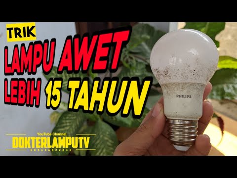 Video: Bola lampu abadi. Cara memperpanjang umur lampu