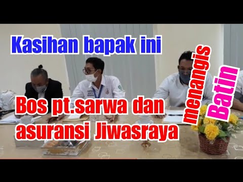 detik detik derektur PT.sarwa dan asuransi Jiwasraya tidak bisa menjawab.
