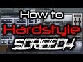 How to make hardstyle screech  hardstyle screech tutorial in fl studio  massive hardstyle screech