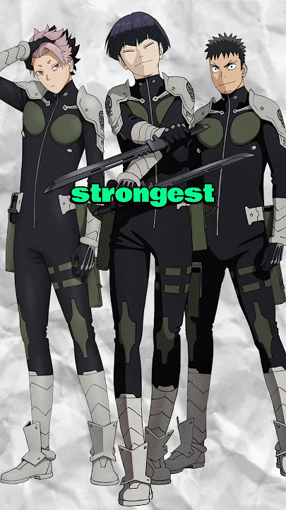 Strongest Characters in Kaiju No 8 #kaijuno8 #anime #manga
