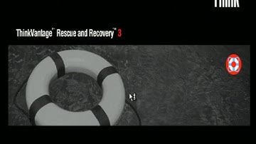 Restoring IBM Thinkpad T60 to its original installation with recovery