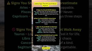 Zodiac Sign: The One you’ll Never Replace #zodiac #astrologysign #tarot #shorts #astrology