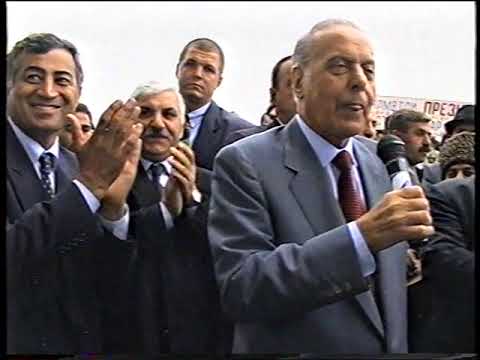 Heydər Əliyev Ağstafada 1998 - ci il