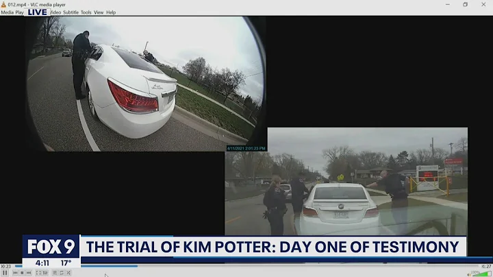 Video shows Kim Potter in distraught after shootin...