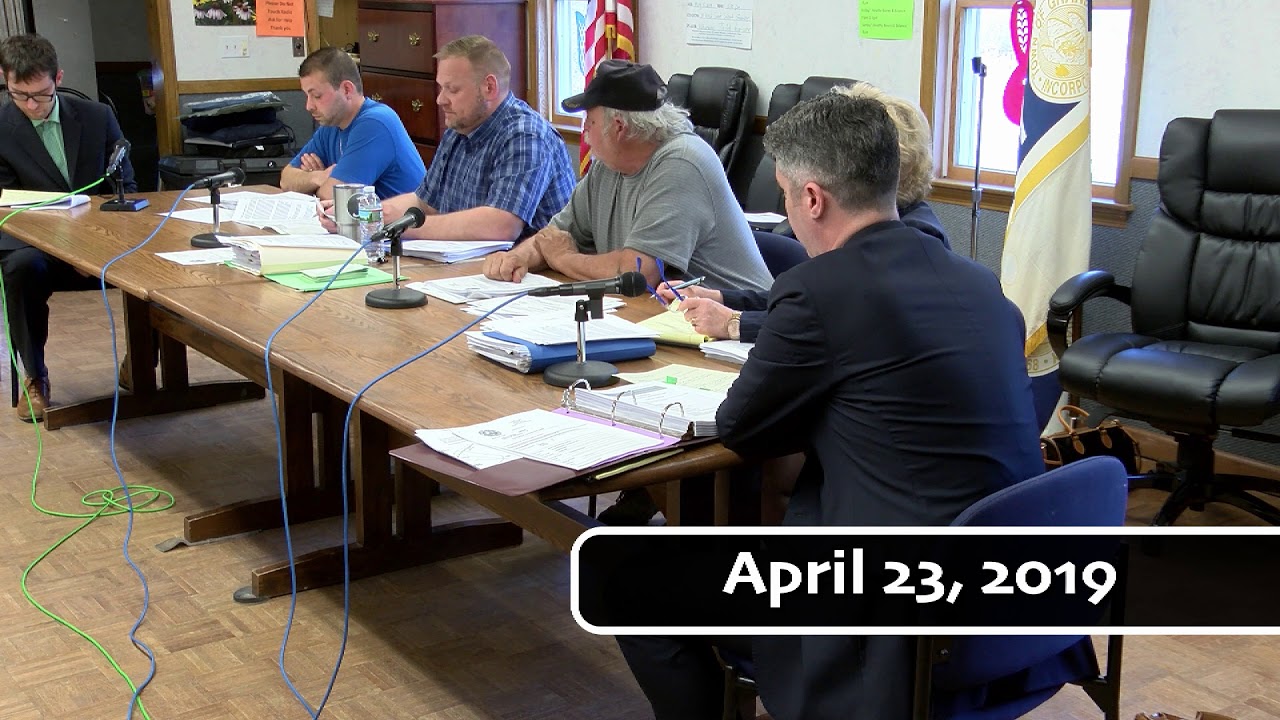 Granby MA Zoning Board of Appeals 042319 YouTube