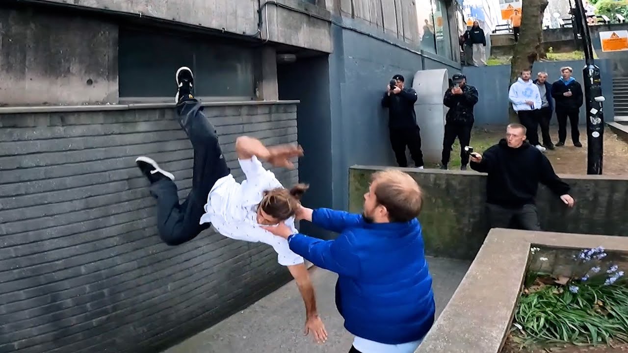 Lucky Parkour Escapes in Bristol 🇬🇧