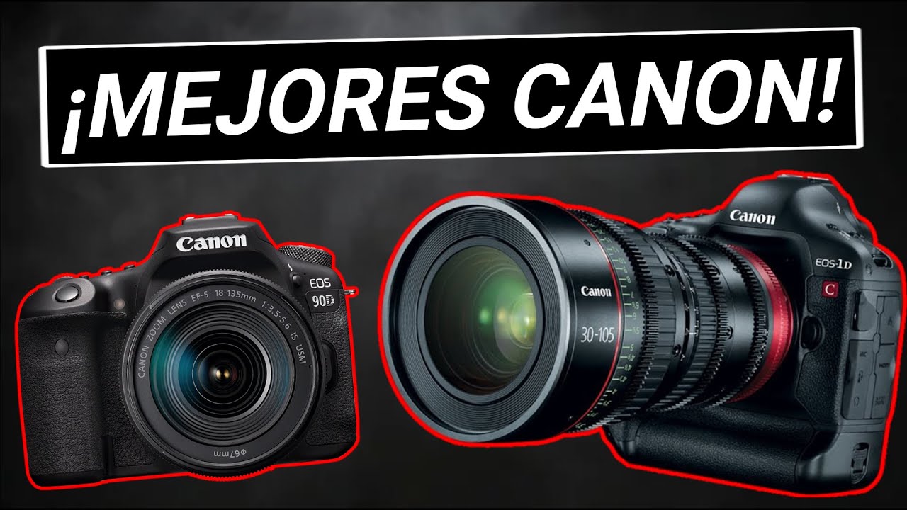 🤜📸 TOP 7 mejores CÁMARAS CANON en CALIDAD PRECIO del 2023-【Buenas y  Baratas 🏆】 - YouTube