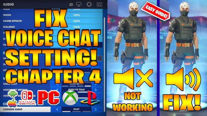 I'm trying to hook up voice chat to fortnite using Nvidia but all I see is  default input and output, I was told you needed to set voice chat to Nvidia  input