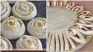 تشكيلة معجنات خرافية رووعة بعجينة هشة || fairy pastries with fluffy dough