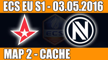 Astralis vs EnVyUs | Map 2 (Cache) ECS EU Season 1 2016 CS:GO Week 4 (03.05.2016)