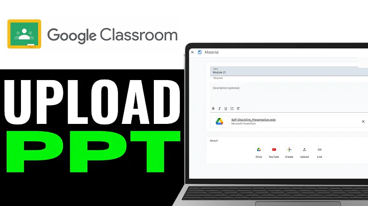 How to Upload PPT on Google Classroom 2025 (Simple Step)