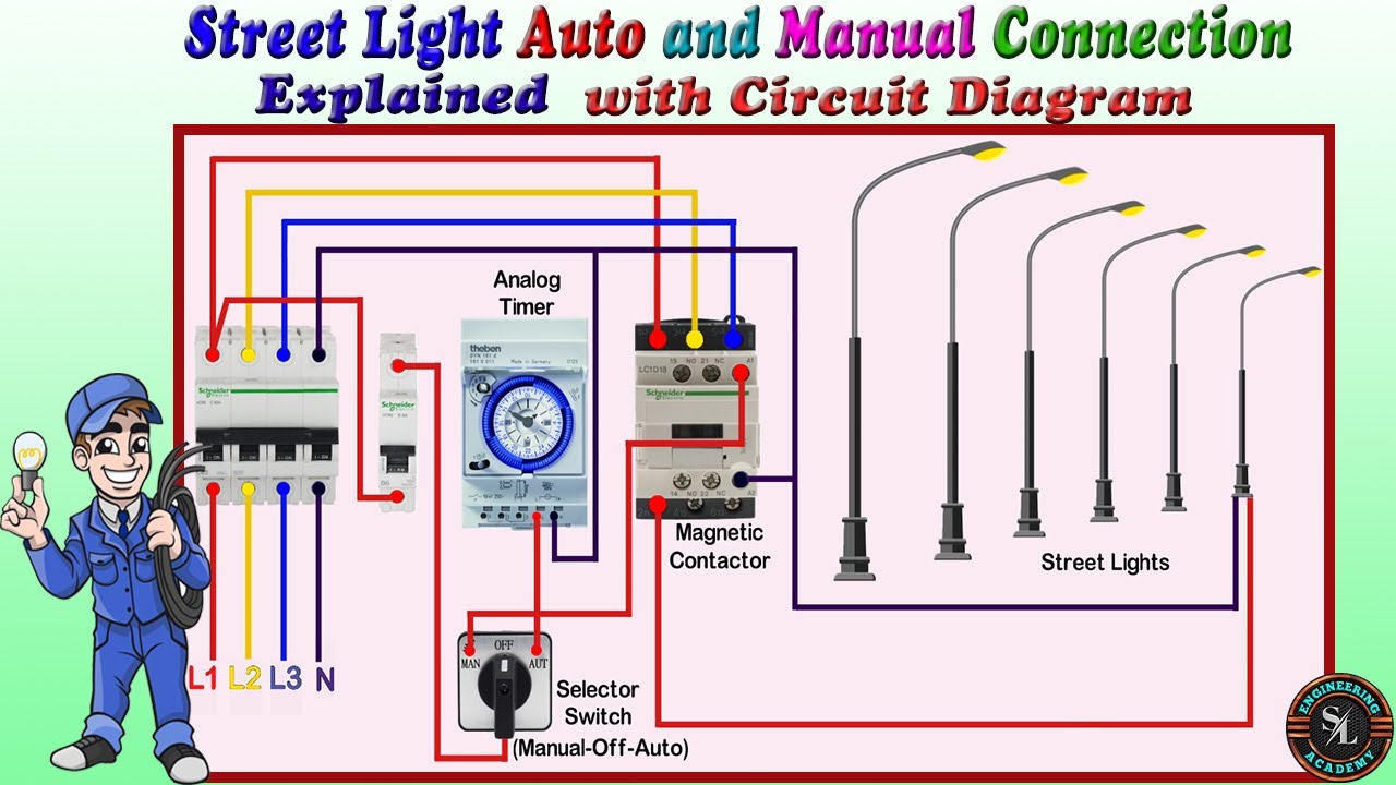 Street Light Electrical Wiring Diagram