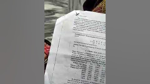 Decoding of Linear codes, 5 of 6