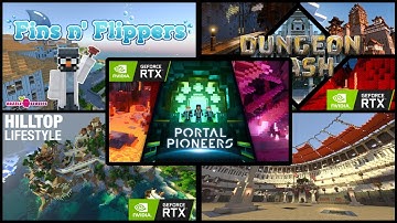 ALL RTX Map Review part 2 - Minecraft Gameplay