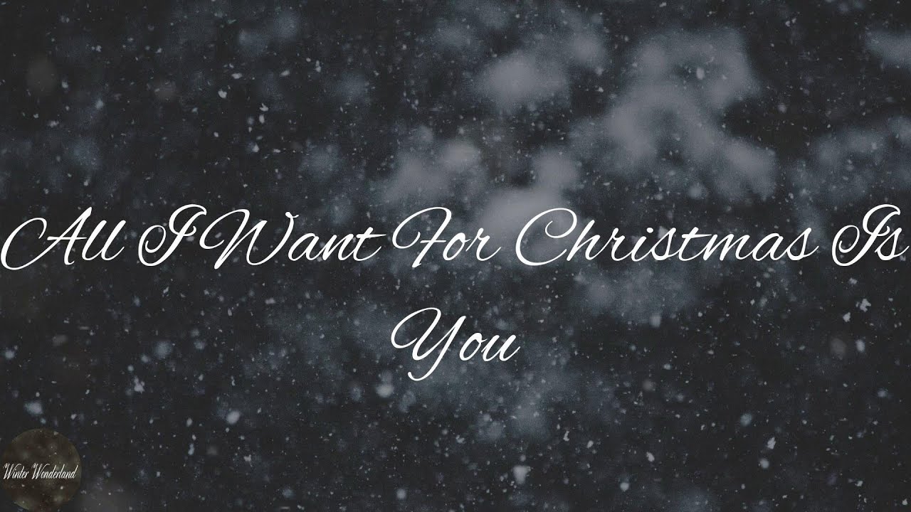 Kelly Clarkson - All I Want For Christmas Is You (Lyric Video) Kelly Clarkson - All I Want For Christmas Is You (Lyric Video)