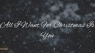 Kelly Clarkson - All I Want For Christmas Is You (Lyric Video)