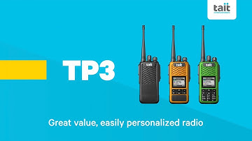 Tait TP3 Series DMR Radios | Your Radio, Your Way! Radio Warehouse