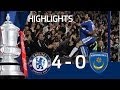 Chelsea 4-0 Portsmouth - Official Highlights and Goals | FA Cup 3rd Round Proper 08-01-12