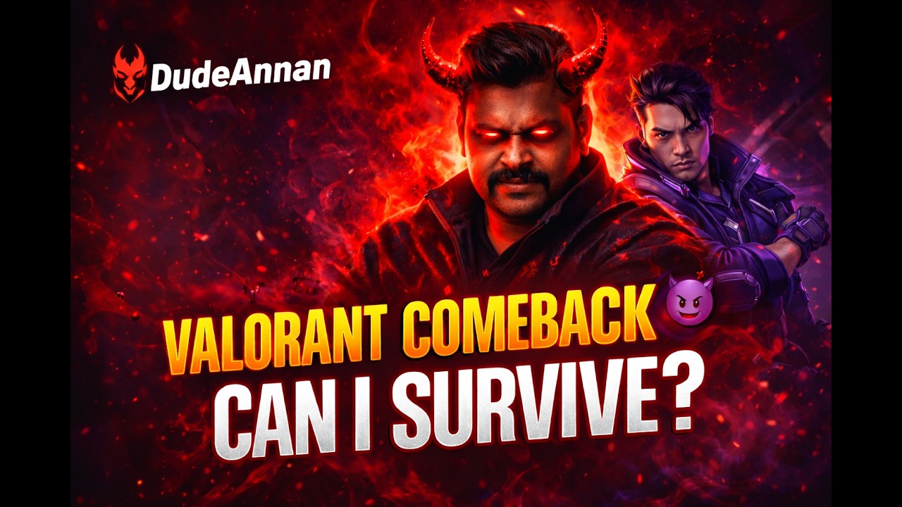 ഒരു തിരിച്ചു പോക്ക് അപാരത  | Playing Valorant After a Long Time… Rusty or Pro? 😬