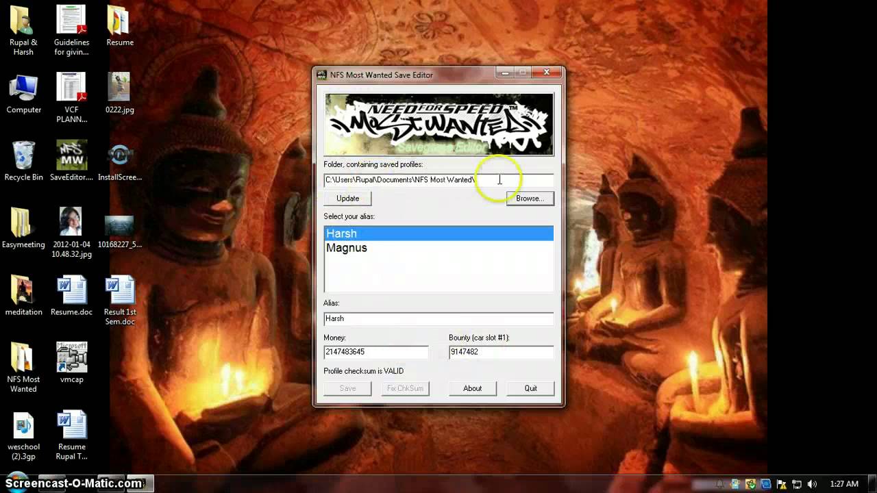 How To Get UNlimited Money And Bounty In NFS Most Wanted 