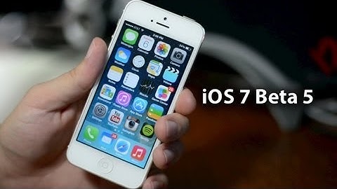 iOS 7 Beta 5 - OTA Update & Quick Overview
