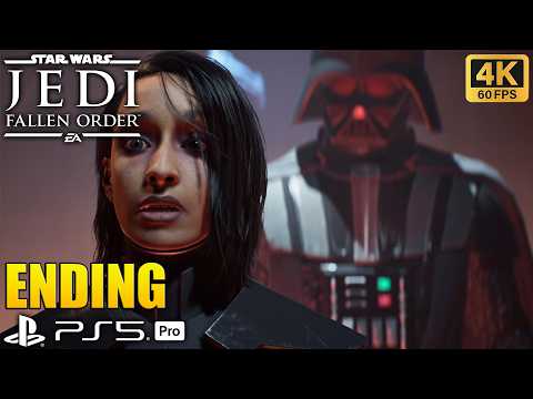 Star Wars Jedi: Fallen Order – Part 14 | Darth Vader Arrives | Final Ending | PS5 4K No Commentary