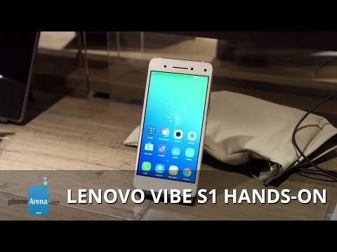 The Lenovo Vibe S1 brings some sleek design to what is actually a pretty high end device. Talk about. 