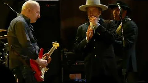 Bob Dylan and Mark Knopfler - Forever Young. Multicam -2011.11.21- AI Version 4K