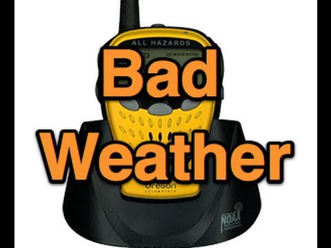  Oregon Scientific WR601N Portable Weather Radio : Electronics