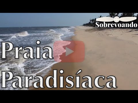 Praia Paradisíaca em Beira, Moçambique, Africa.