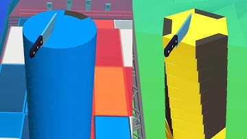 Stack Slice! Very satisfying and relaxing ASMR slicing game