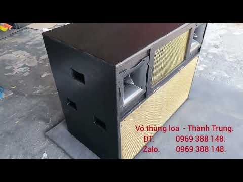 Video Vỏ thùng loa kéo đôi bass 40 xiêu đẹp gửi e Tuấn gia... - youtube