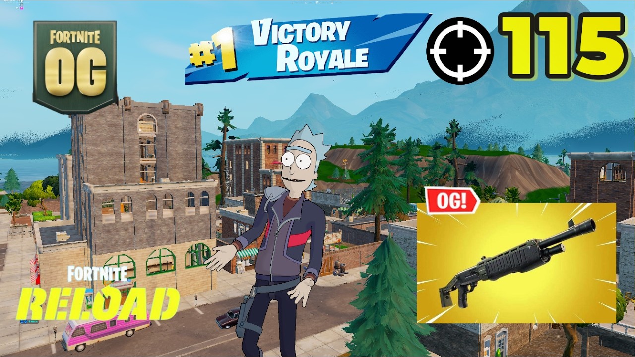 Fortnite Reload | *NEW* RICK PRIME SKIN | High Kill Gameplay | PS5 Controller