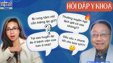 #60 - Bác sĩ Liêm trả lời rất nhiều câu hỏi hay: mất ngủ, bệnh tim, ăn uống, huyết áp