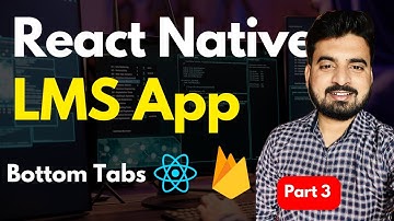 Bottom Tabs - React Native LMS App | Engineer Codewala