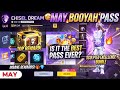 May Booyah Pass Emote &amp; Gun Skin Review 🔫 Best Rewards! May Month Konsa Booyah Pass Ayega! Underse