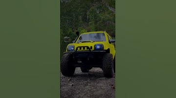 💛 Suzuki Jimny J3💛 MST CMX chassis #rccrawler #4wd #hobbywing #injora #baja #mickeythompson