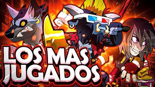 🔥 LAS LEYENDAS MAS JUGADAS!!! 😱 | Brawlhalla Español 🐻