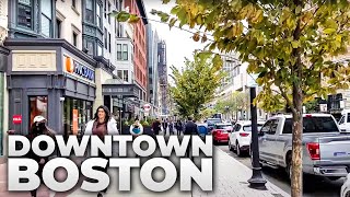 Boston LIVE Exploring Downtown on Friday (October 29, 2021)
