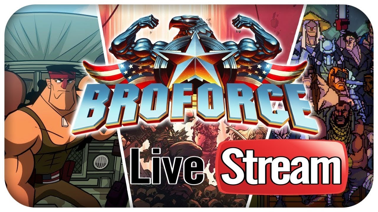 🔴 (18+) Friday Community Stream! Zanpact w/ voice chat plays BroForce Multiplayer Session Livestream