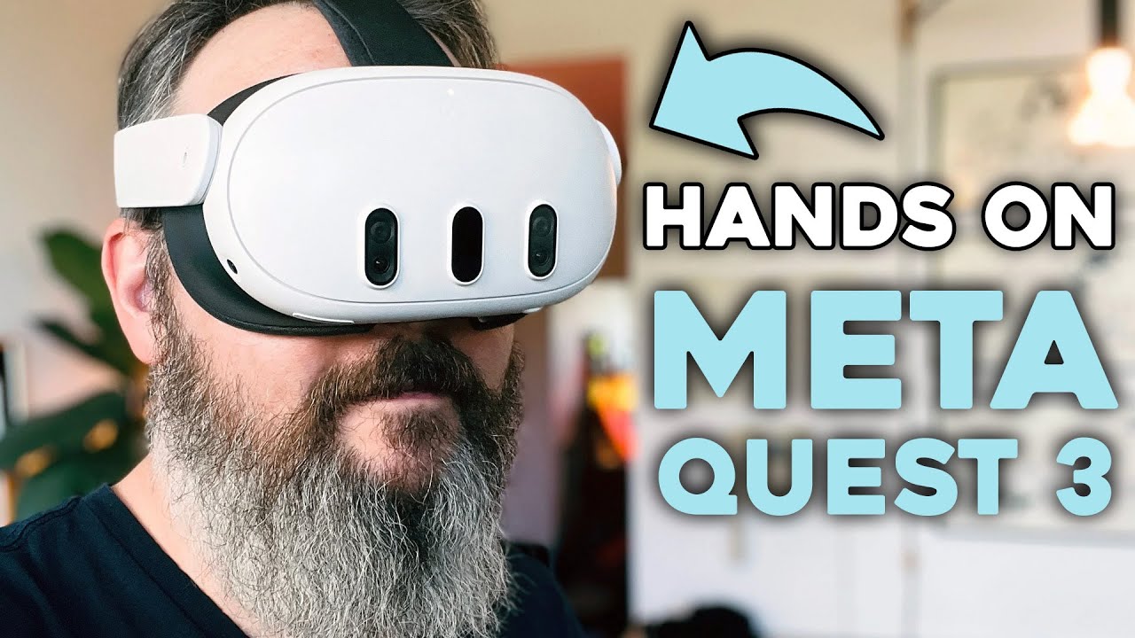 I Got My Hands on the Meta Quest 3 Headset: A Mixed Reality Game