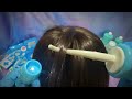 【ASMR】おもちゃのお医者さん👩🏼‍⚕️🩺頭皮スケーリングScalp scaling by toy doctor